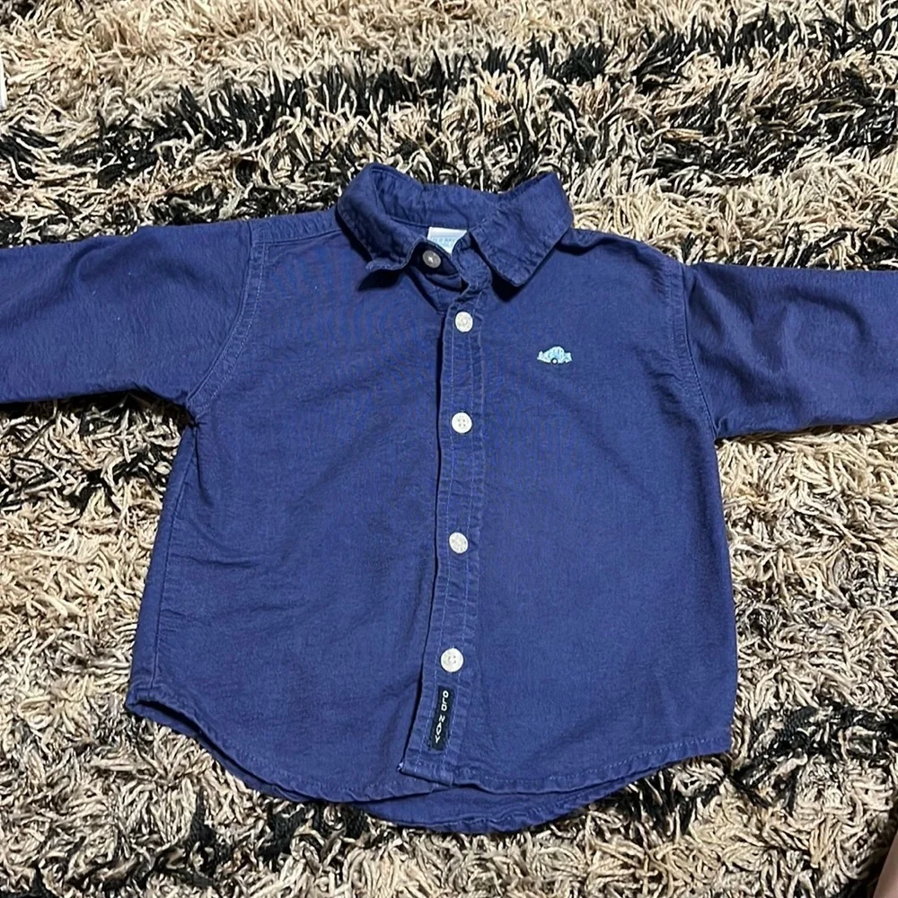 Old Navy Toddler 18-24 Mos Long Sleeve Button Down Shirt